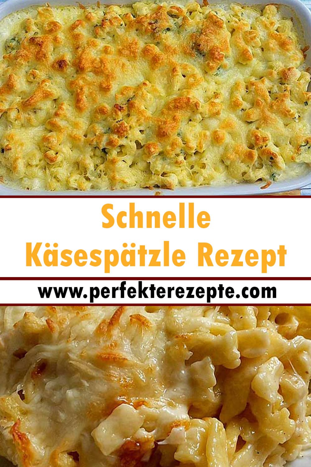 Schnelle Käsespätzle Rezept