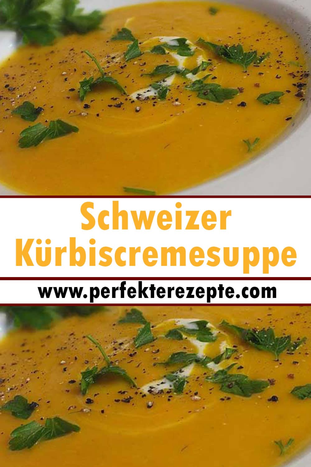 Schweizer Kürbiscremesuppe Rezept