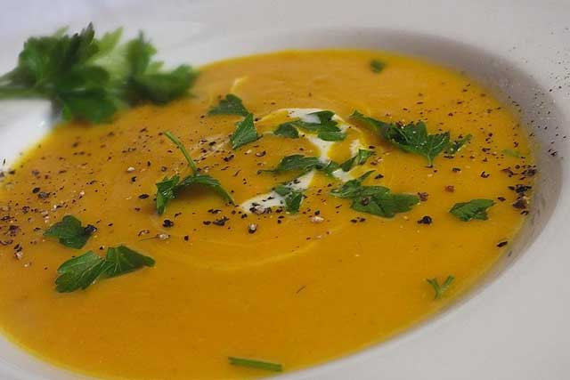 Schweizer Kürbiscremesuppe Rezept