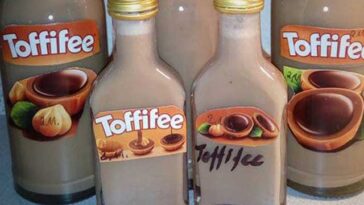 Toffifee-Likör Rezept, einfach & schnell selbermachen