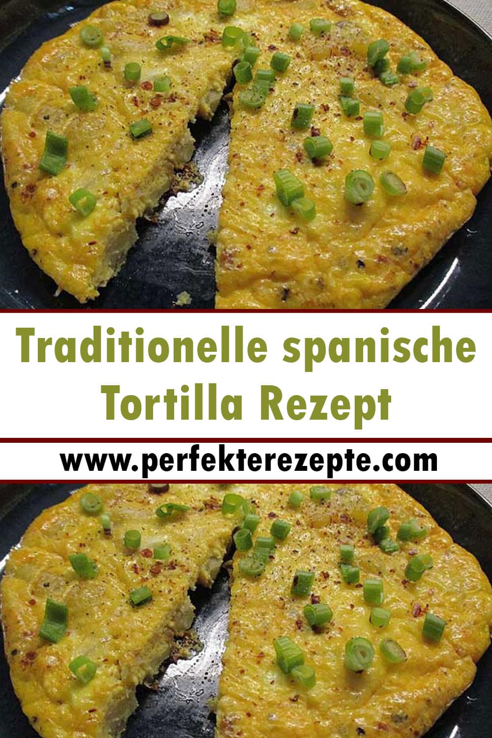 Traditionelle spanische Tortilla Rezept