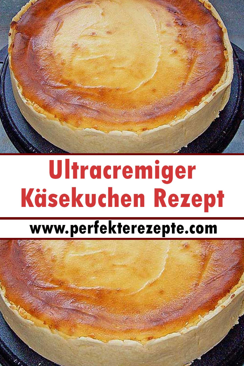 Ultracremiger Käsekuchen Rezept: die wohl zarteste Versuchung, seit es Käsekuchen gibt