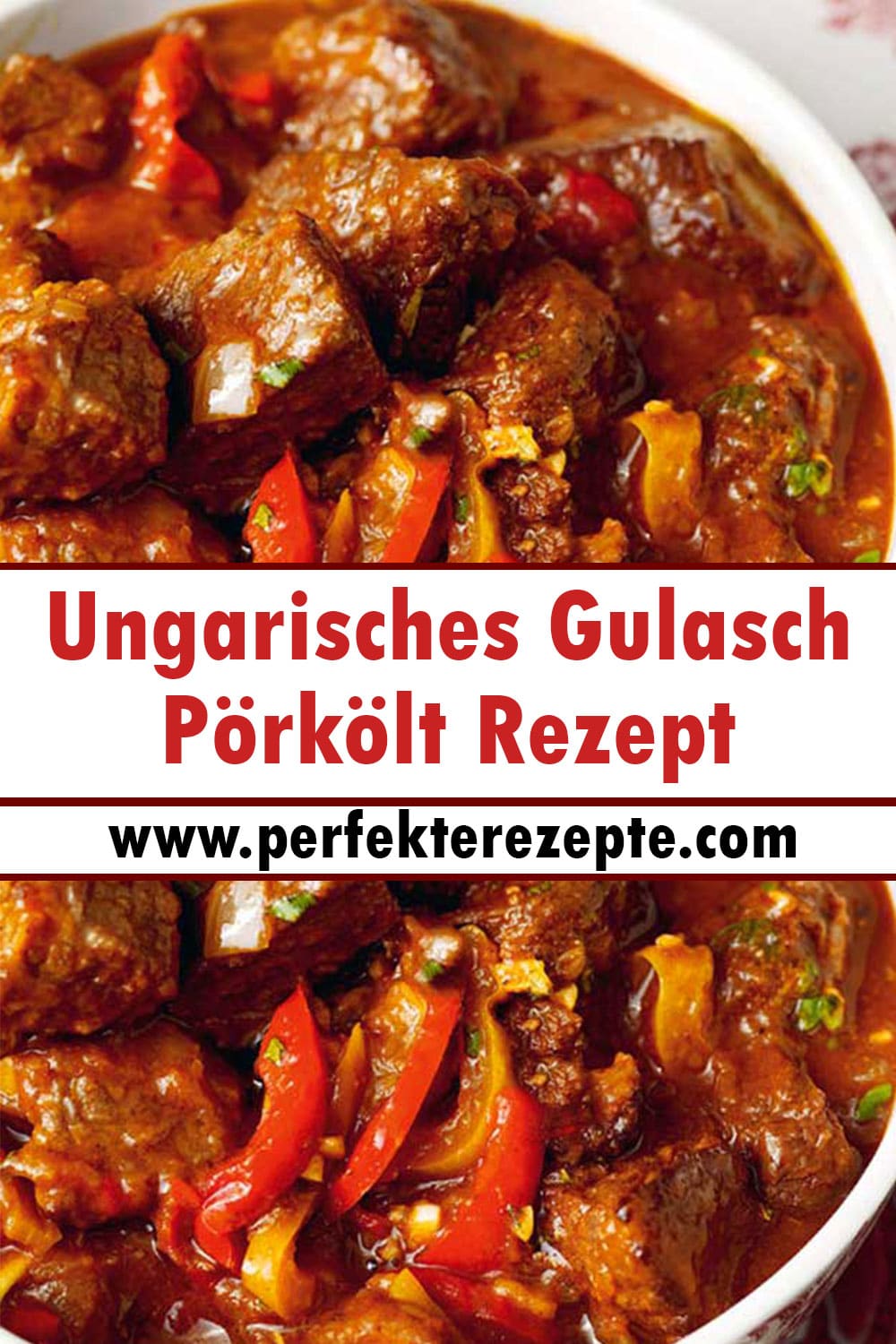 Ungarisches Gulasch Pörkölt Rezept