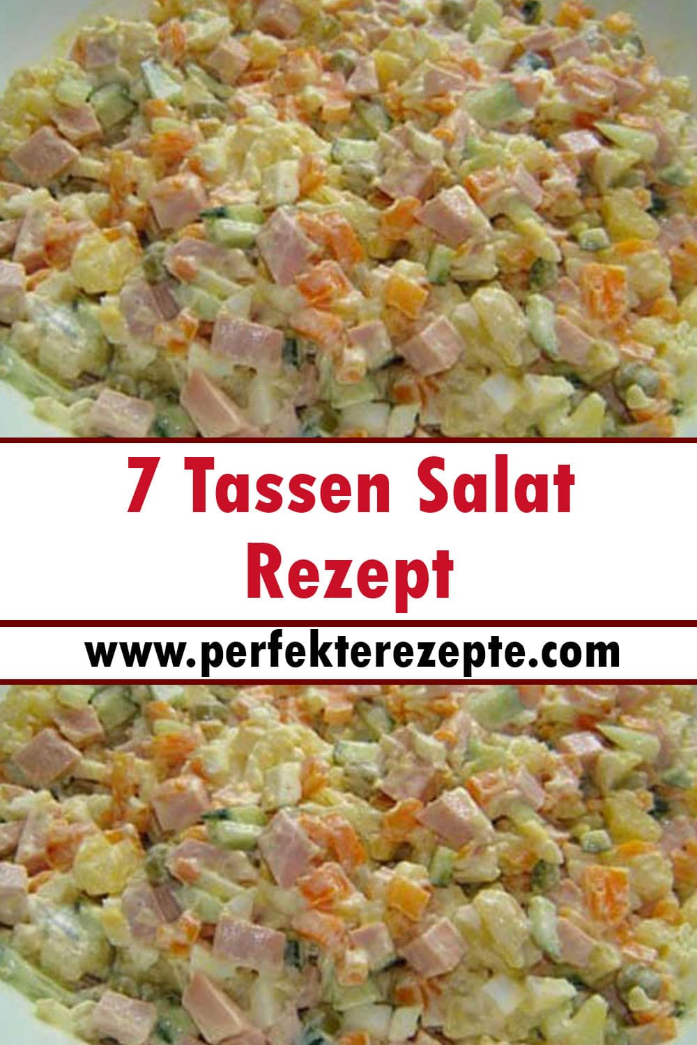 7 Tassen Salat Rezept