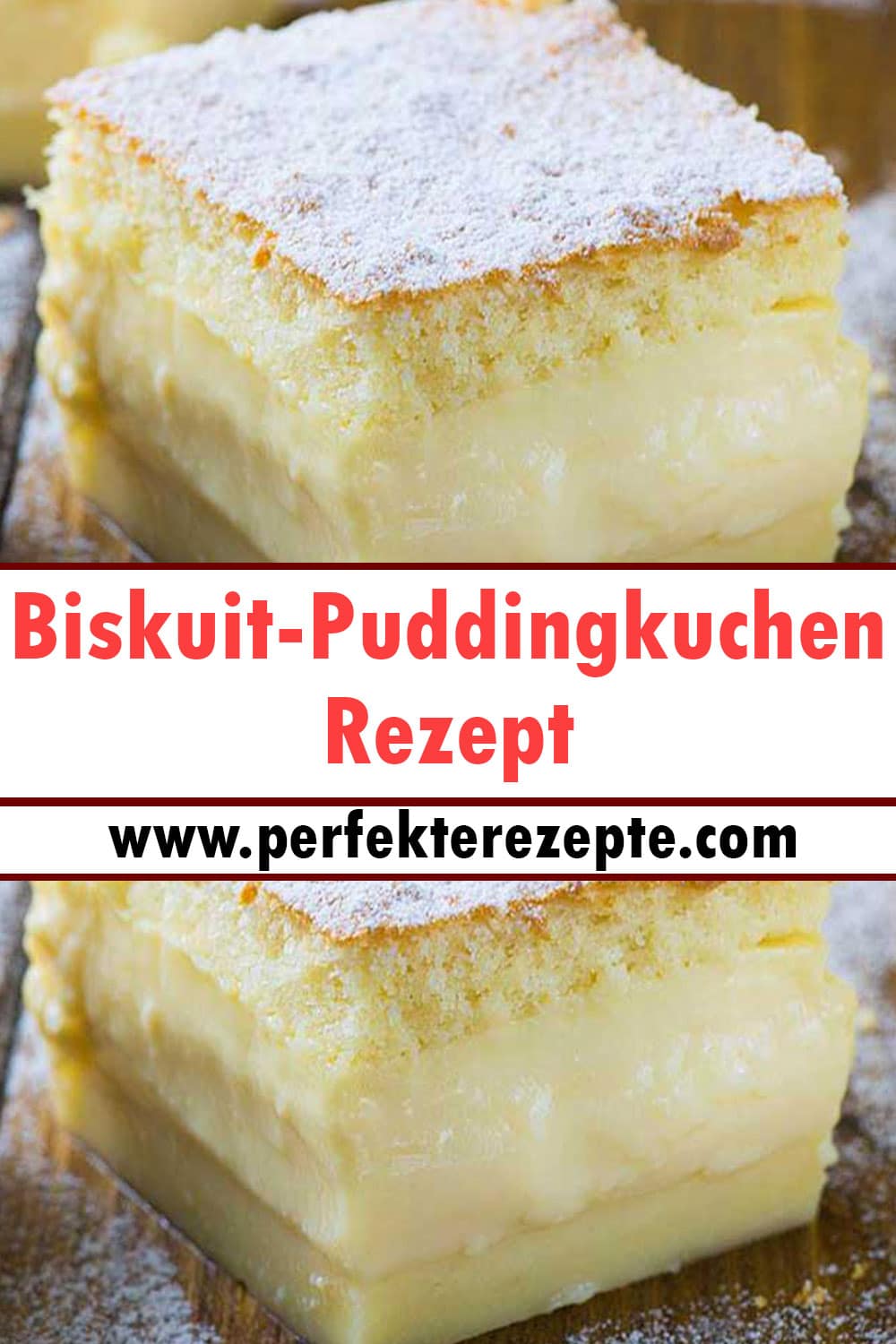 Biskuit-Puddingkuchen Rezept