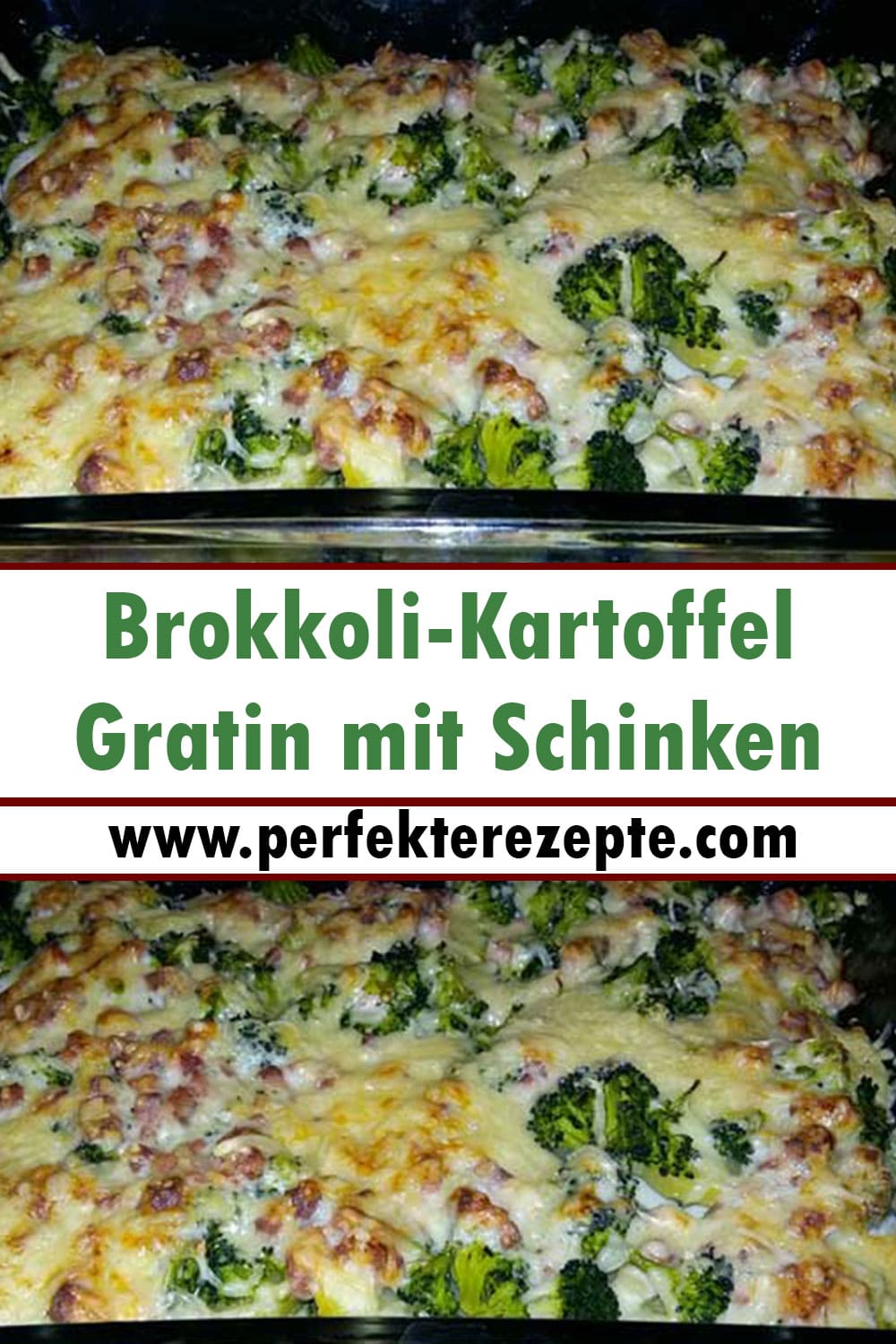 Brokkoli-Kartoffel-Gratin mit Schinken Rezept