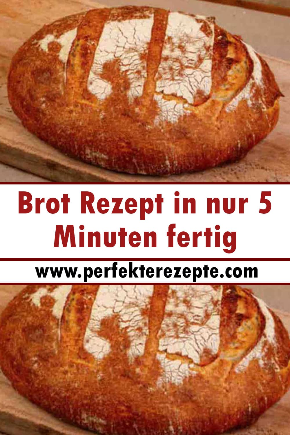 Brot Rezept in nur 5 Minuten fertig