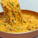 Champignons Spaghetti aus der Pfanne Rezept