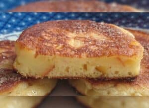Dicke Obst: Pfannkuchen Rezept wie auf der Kirmes