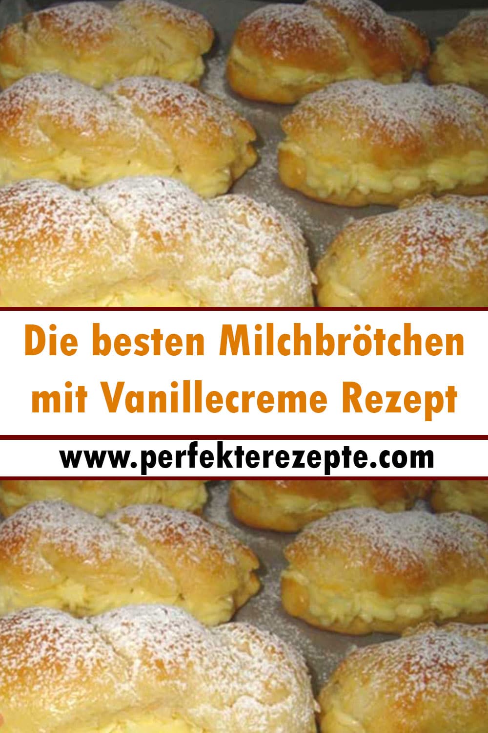 Die besten Milchbrötchen mit Vanillecreme Rezept