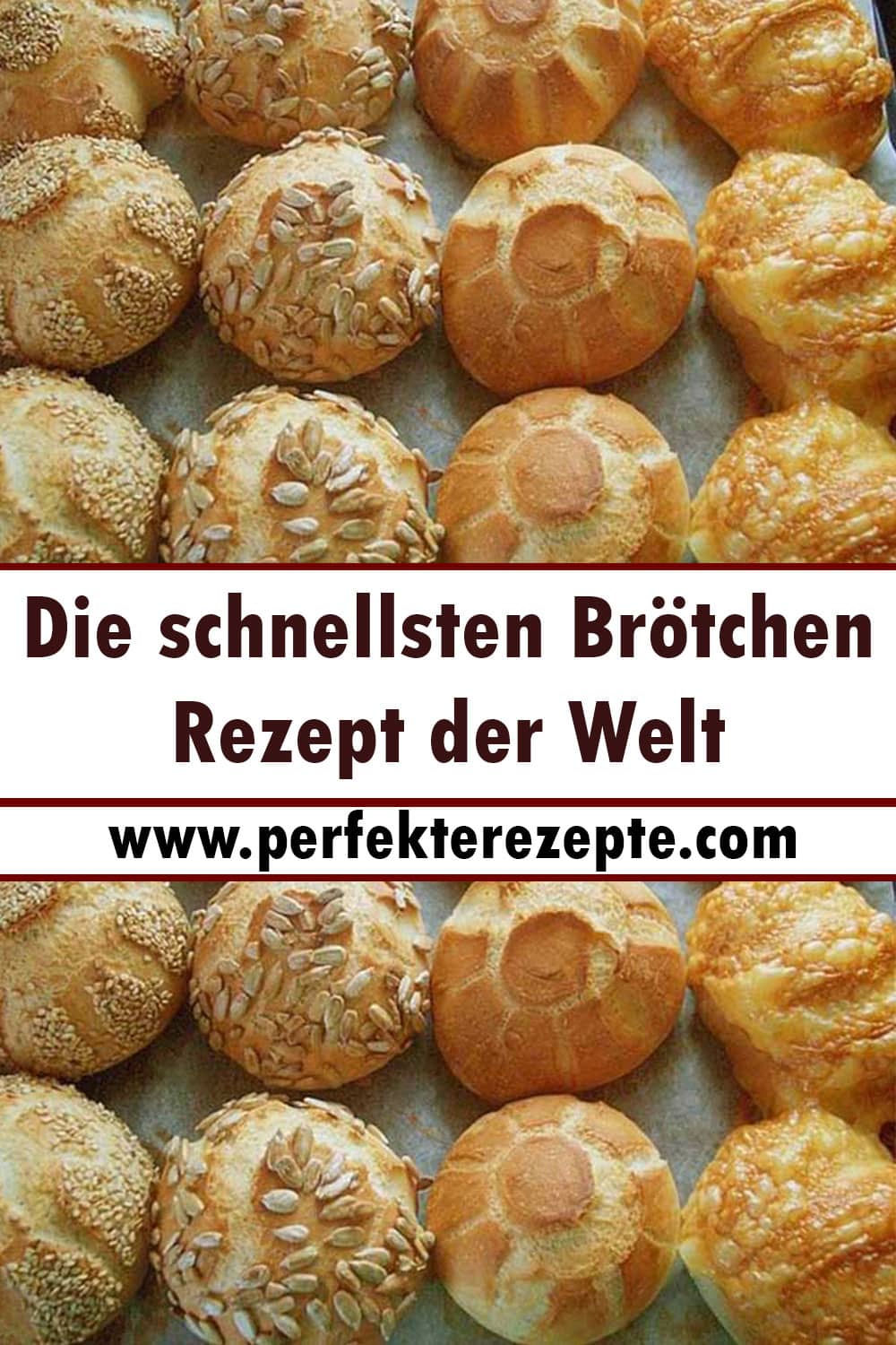 Die schnellsten Brötchen Rezept der Welt