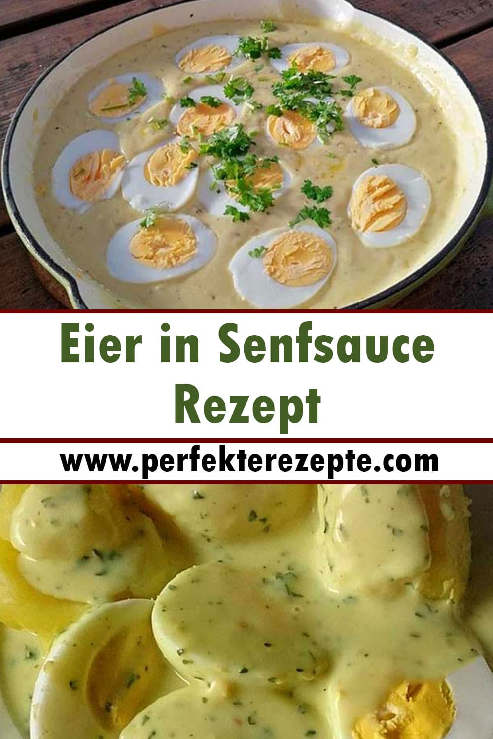 Eier in Senfsauce Rezept