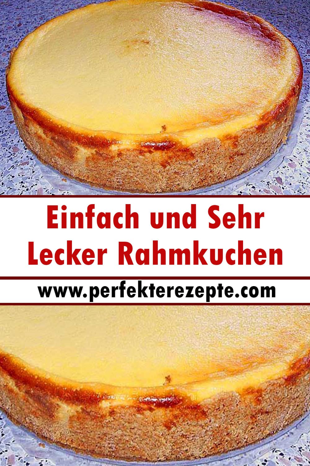 Einfach und Sehr Lecker Rahmkuchen Rezept