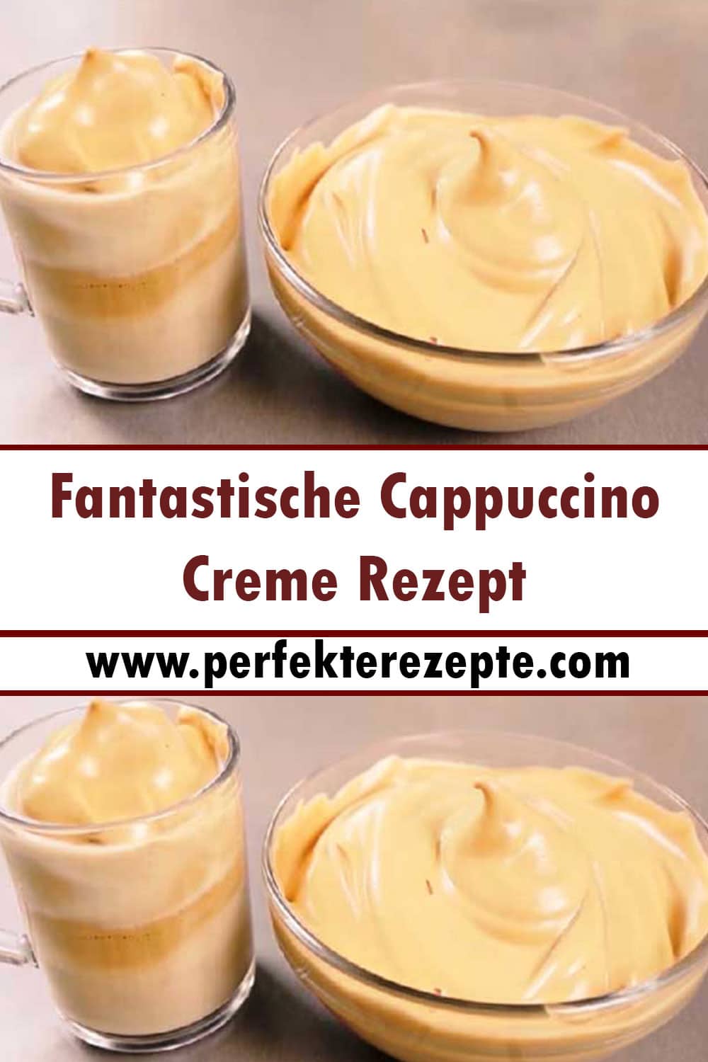Fantastische Cappuccino Creme Rezept in weniger als 5 Minuten fertig!