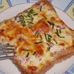 Flammkuchen Toast Rezept, schnell gemacht und super lecker