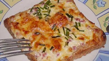 Flammkuchen Toast Rezept, schnell gemacht und super lecker