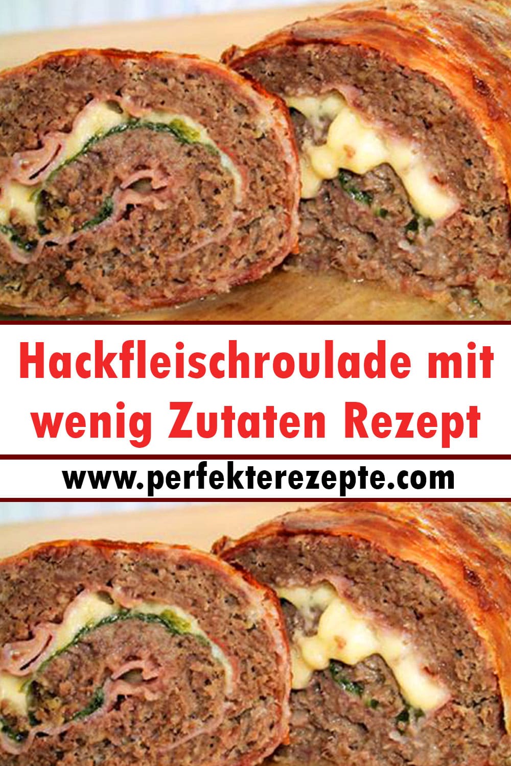 Hackfleischroulade mit wenig Zutaten Rezept