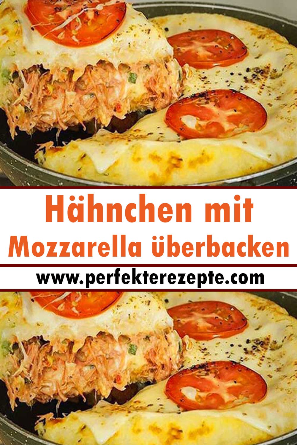 Hähnchen mit Mozzarella überbacken Rezept