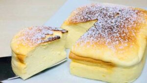 Käsekuchen ohne Boden Rezept in 2 Minuten zubereitet