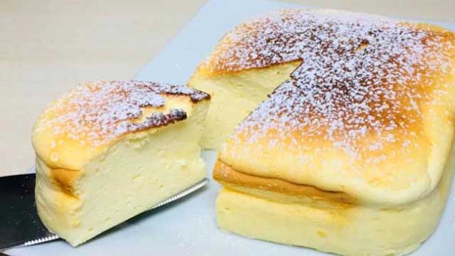 Käsekuchen ohne Boden Rezept in 2 Minuten zubereitet