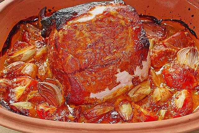 Kasselerbraten im Römertopf Rezept, die Soße ist der Wahnsinn!