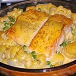 Lachsauflauf mit Gemüse Rezept