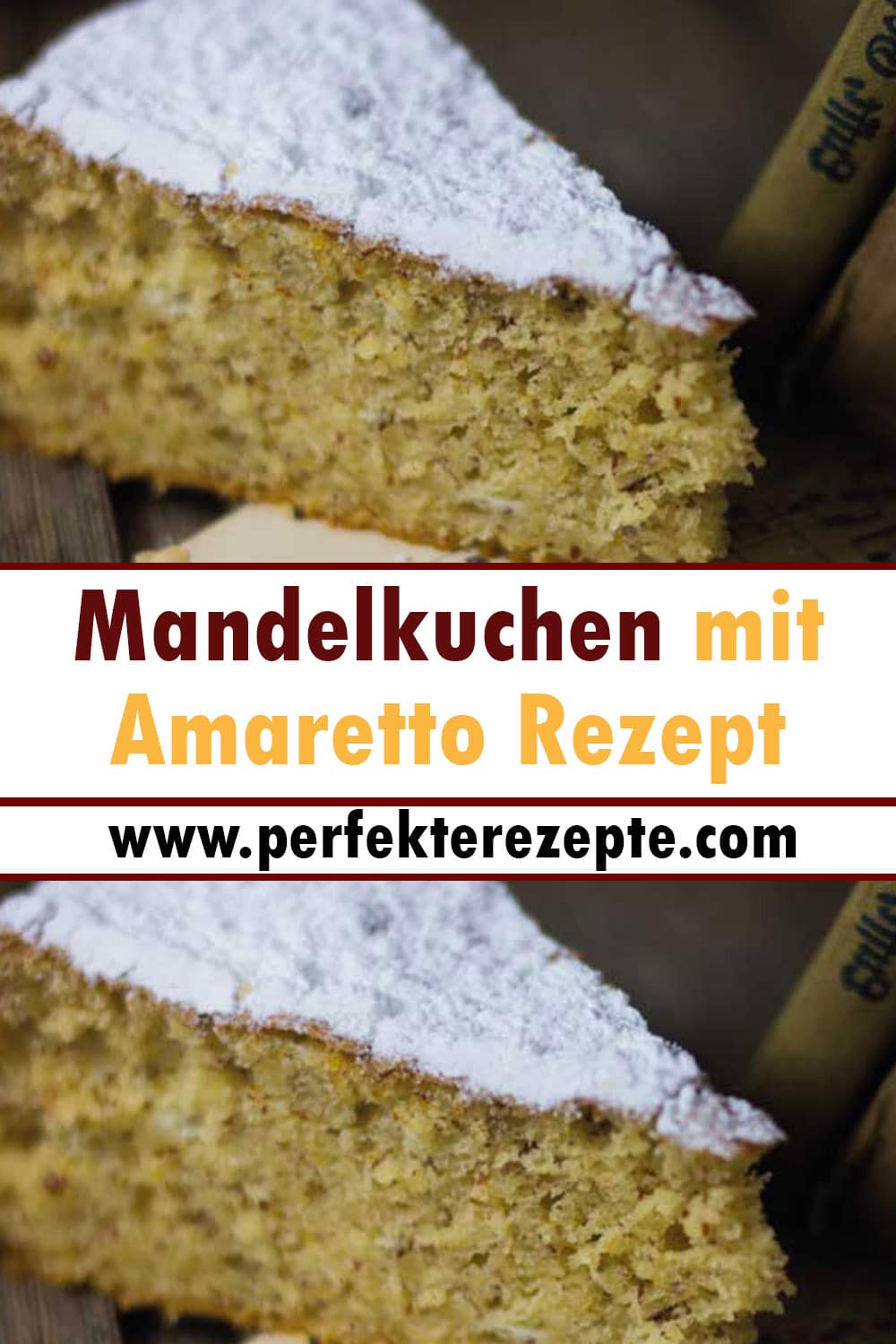 Mandelkuchen mit Amaretto Rezept in wenigen Minuten zubereitet