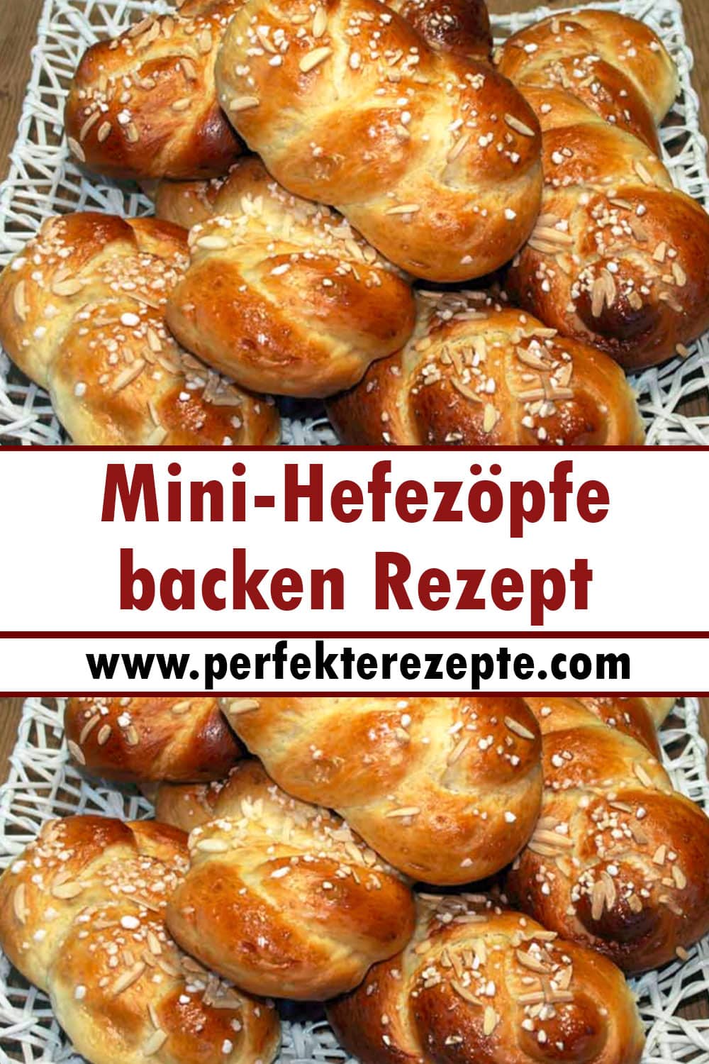 Mini-Hefezöpfe backen Rezept