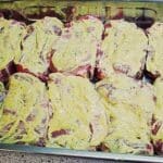 Nackensteaks in Senfsauce Rezept