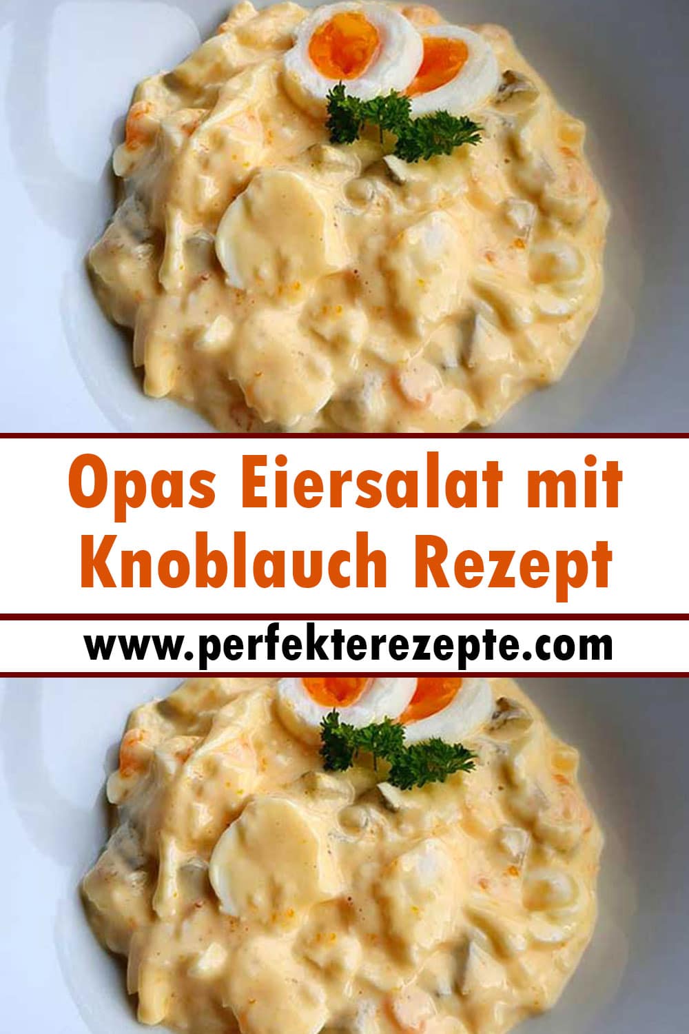 Opas Eiersalat mit Knoblauch Rezept