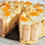 Philadelphia Torte mit Mandarinen und Löffelbiskuits Ohne Backen Rezept