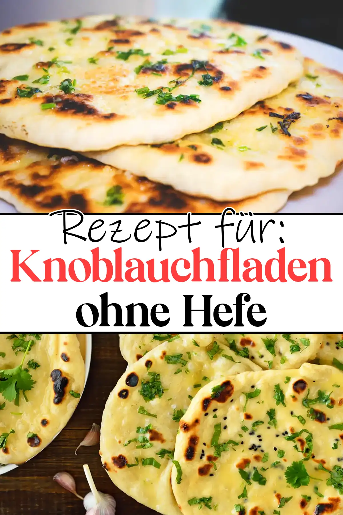 Ruck Zuck Knoblauchfladen Rezept ohne Hefe