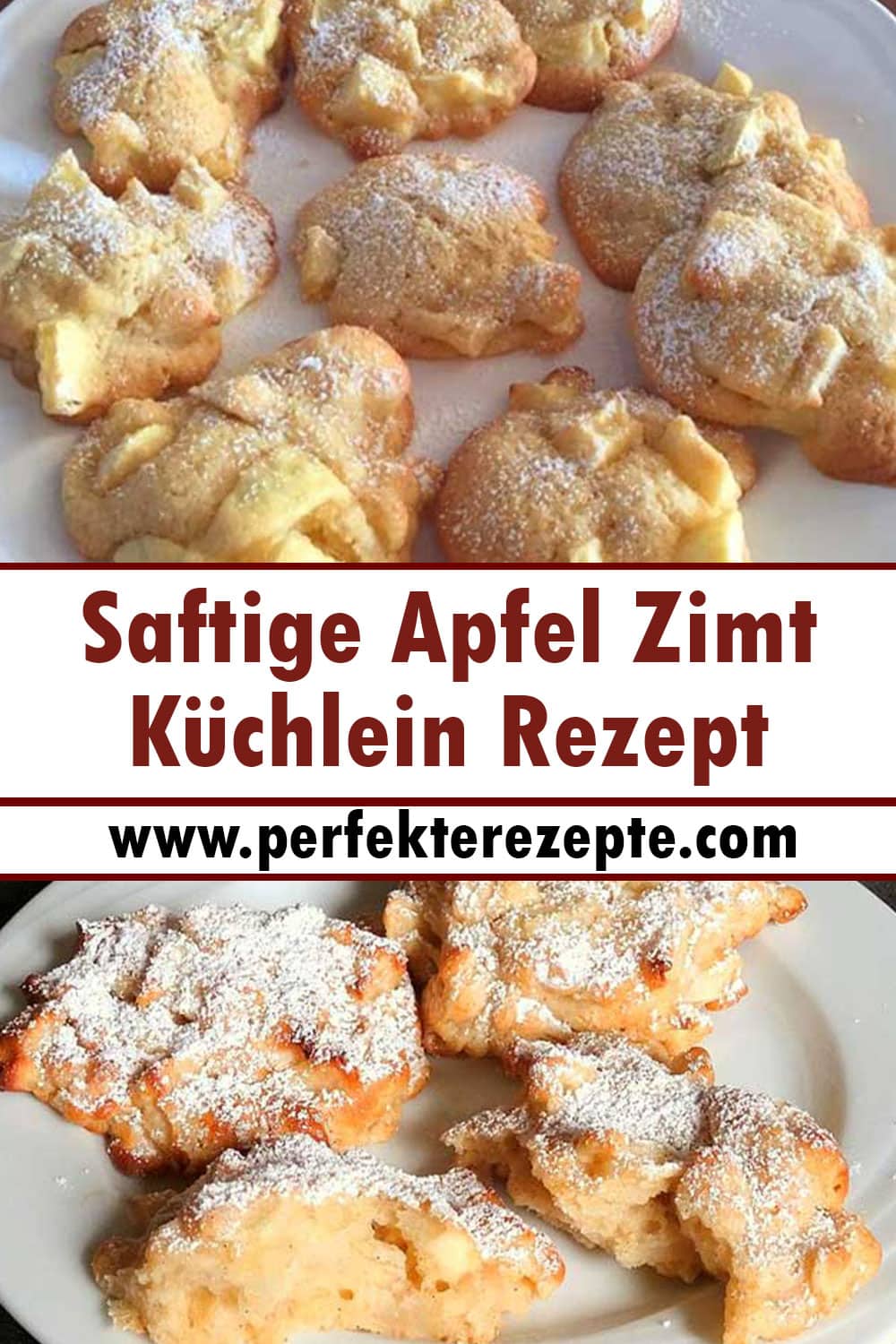 Saftige Apfel Zimt Küchlein Rezept