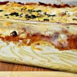 Spaghetti Auflauf mit Mozzarella Rezept