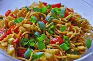 Spaghetti Curry Salat Rezept