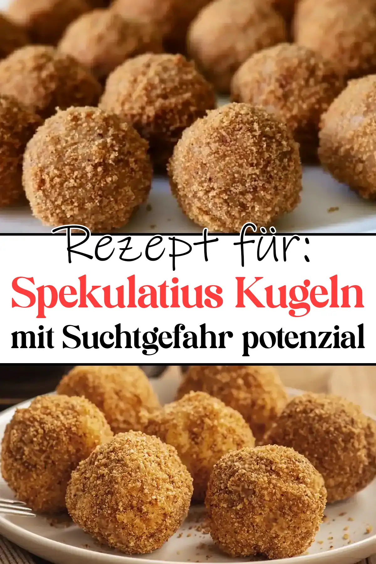 Spekulatius Kugeln mit Suchtgefahr potenzial Rezept