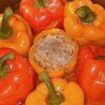 Ungarisch Beeinflusst Gefüllte Paprika Rezept