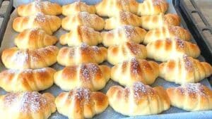 “Watte” Hörnchen Rezept, super weich und fluffig!