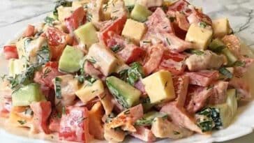 5 Minuten Tomatensalat Mit Käse Rezept