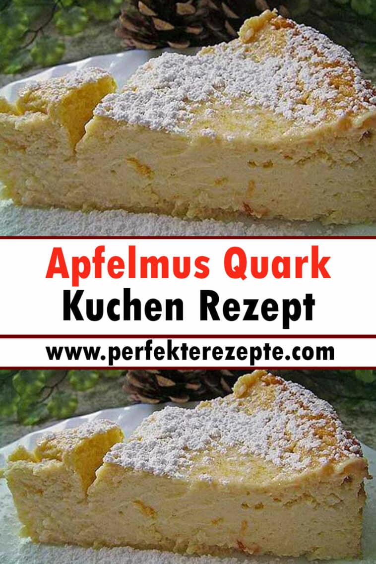 Apfelmus Quark Kuchen Rezept, Richtig Toll Saftig Und Lecker ...