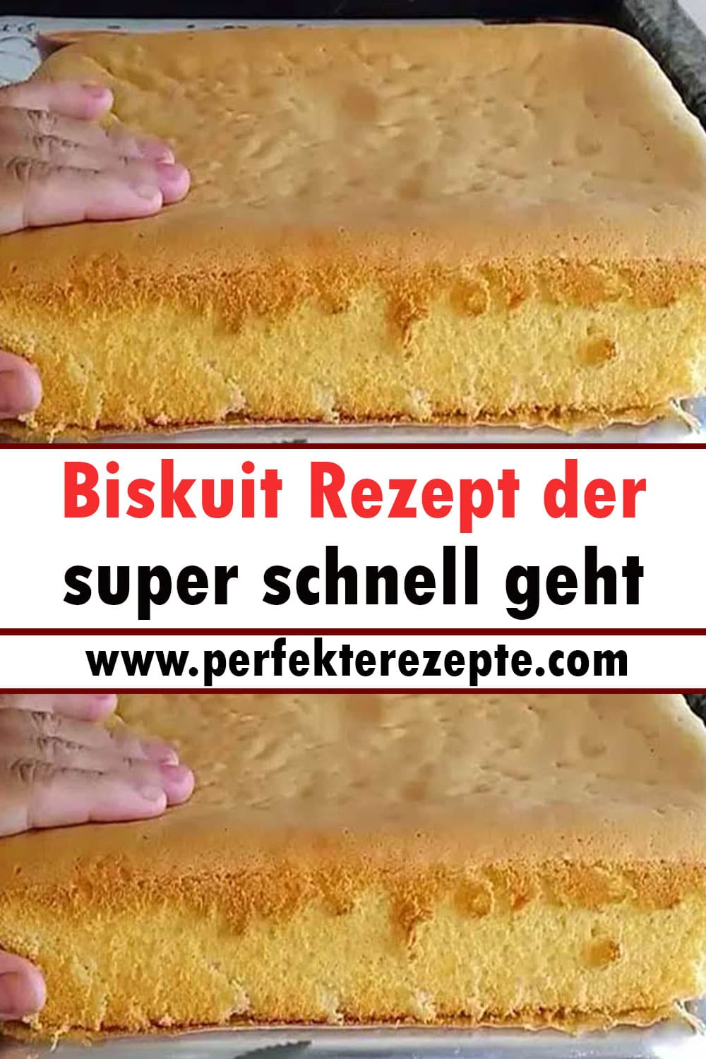 Biskuit Rezept der super schnell geht