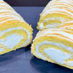 Biskuit Sahnerolle Rezept, viel besser als die vom Bäcker!