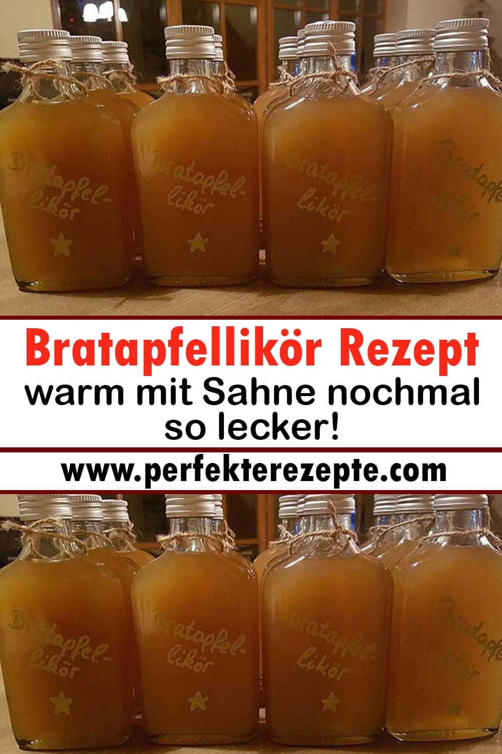 Bratapfellikör Rezept, warm mit Sahne nochmal so lecker! - Schnelle und ...