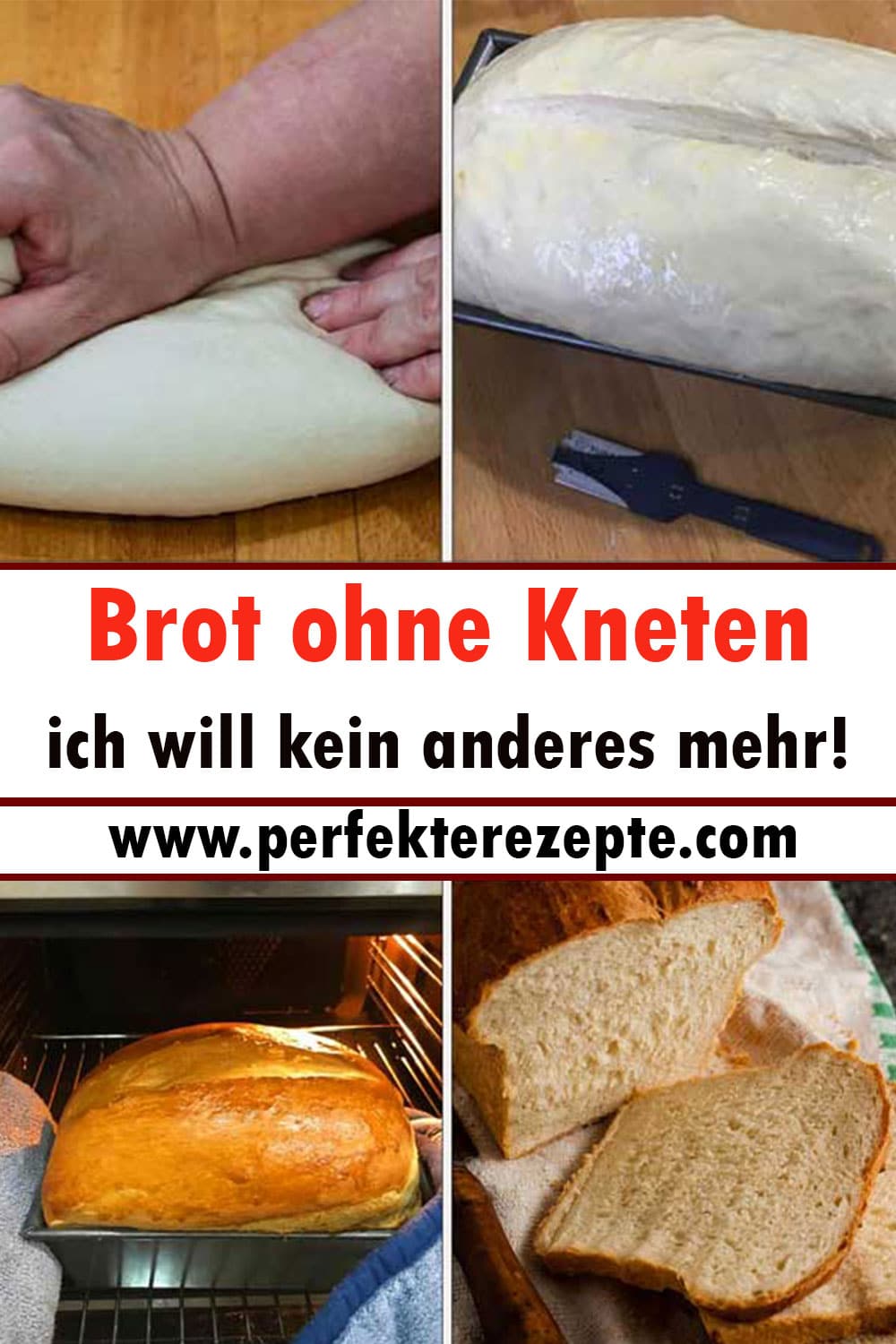 Brot ohne Kneten Rezept, ich will kein anderes mehr!