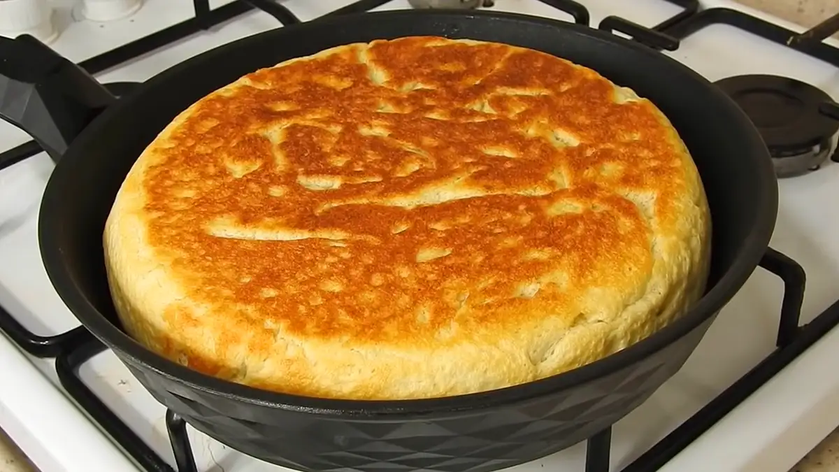 Pfannenbrot ohne Hefe, Brot Rezept ohne Backofen backe ich fast jeden Tag!