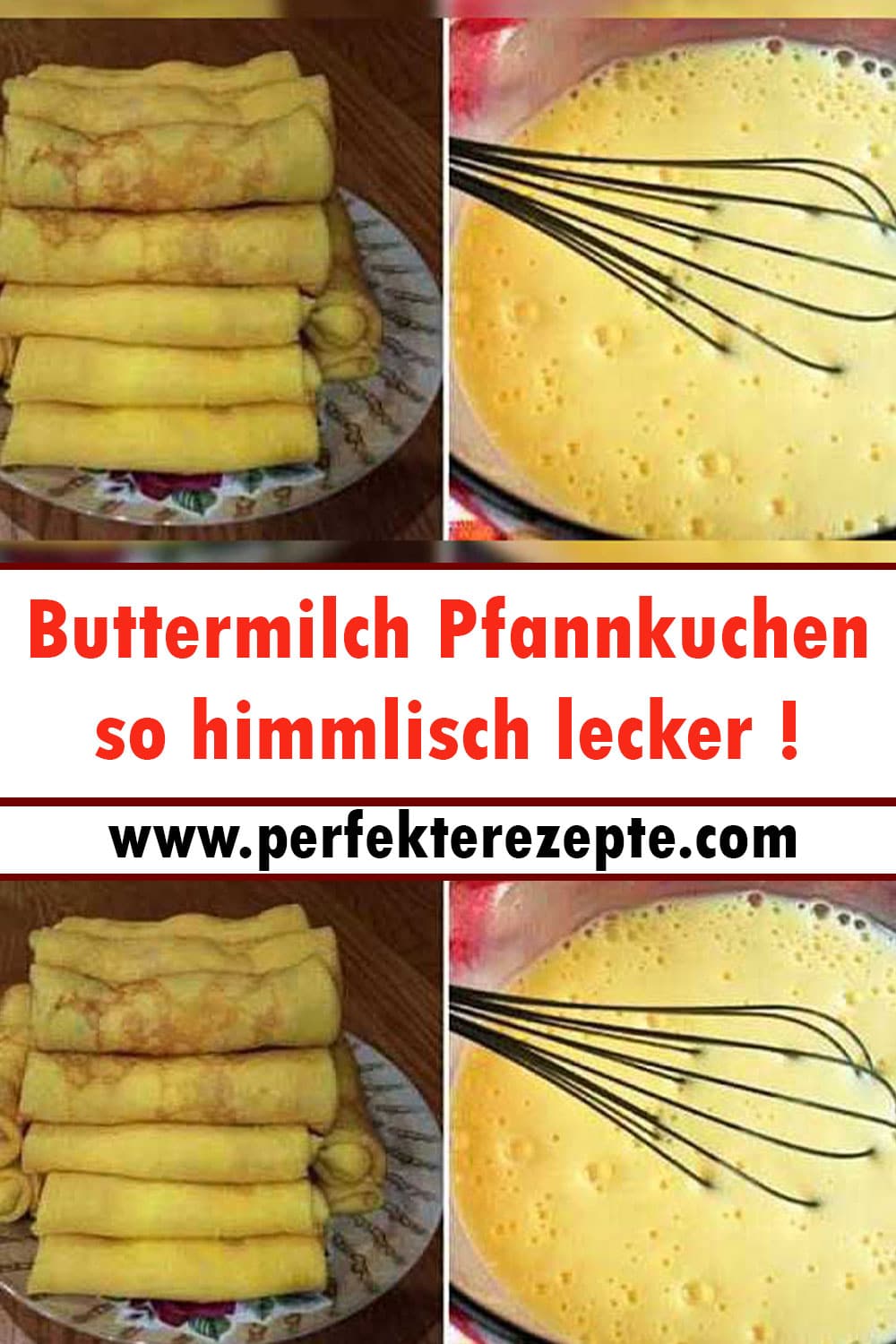 Buttermilch Pfannkuchen Rezept, so himmlisch lecker!