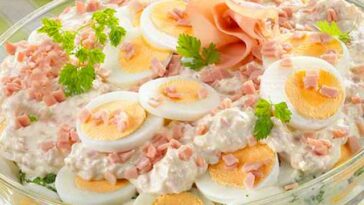 Eier-SchichtSalat Rezept