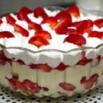 Erdbeer Pudding Dessert Rezept