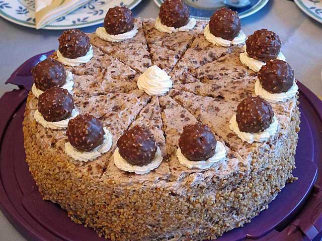 Ferrero Rocher Torte Rezept