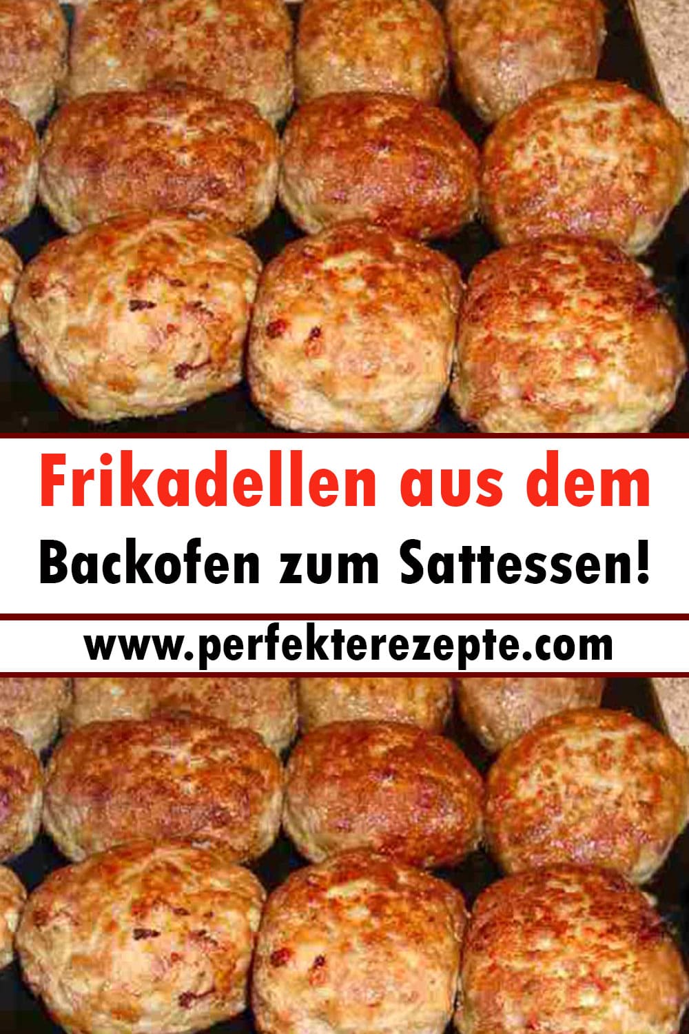 Frikadellen aus dem Backofen Rezept zum Sattessen!